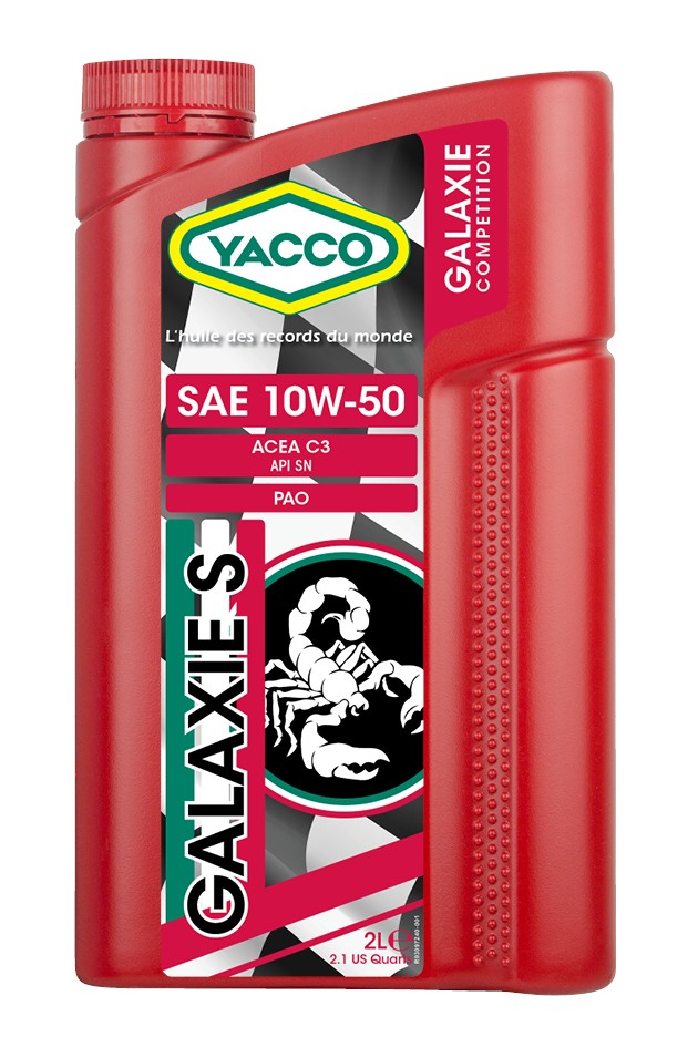 Масло моторное YACCO GALAXIE S 10W50 (2 L)
